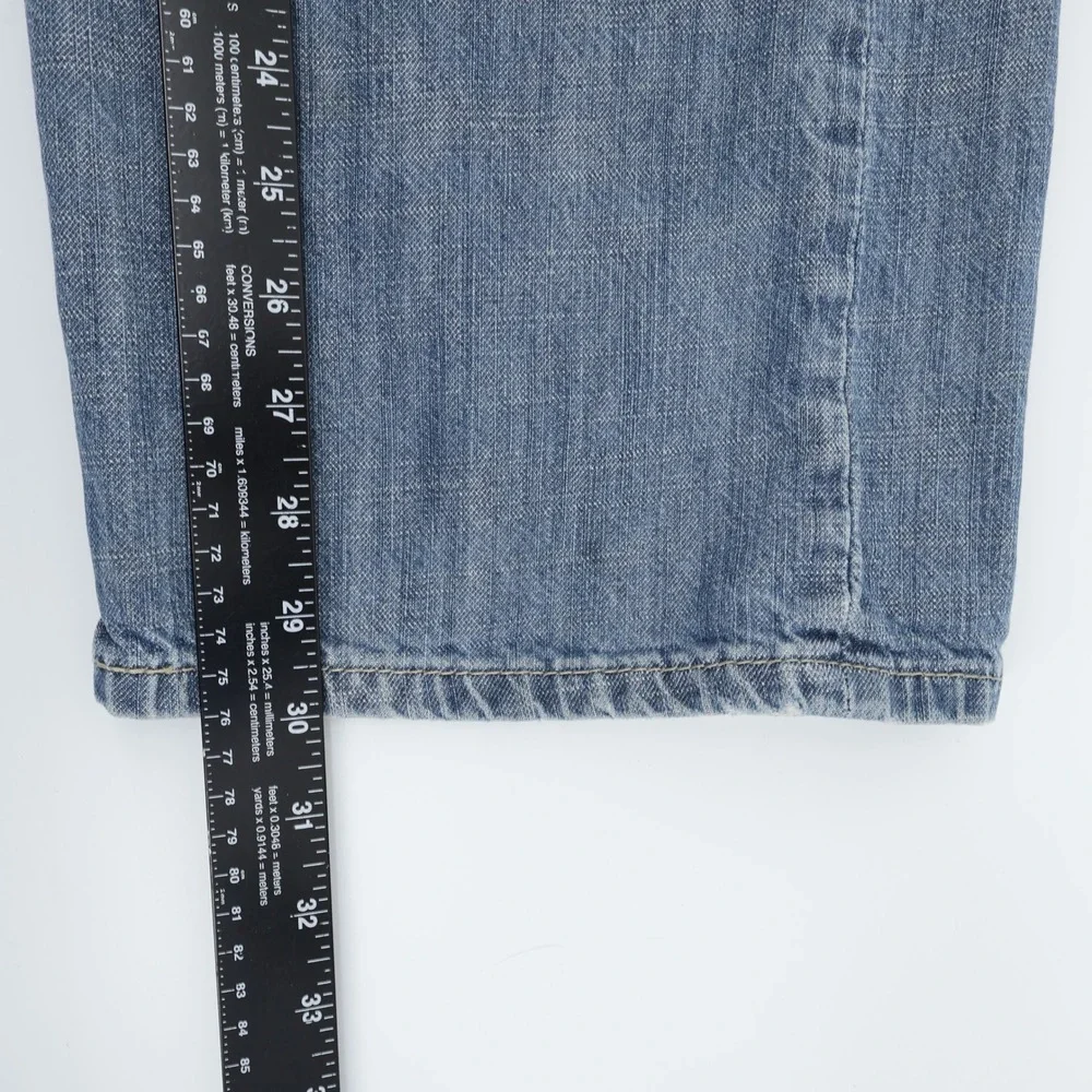 Levi Strauss 569 Loose Fit Mens Jeans Blue Wash Size 38x32 -‎ Flaws